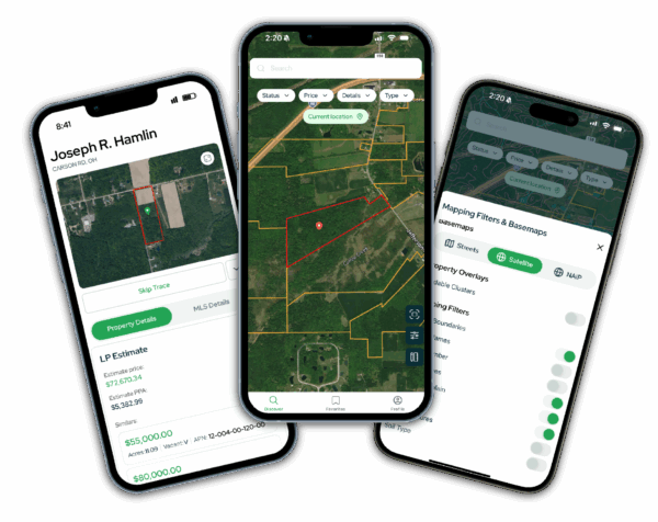Land Portal App | Find Land Parcels Across the USA